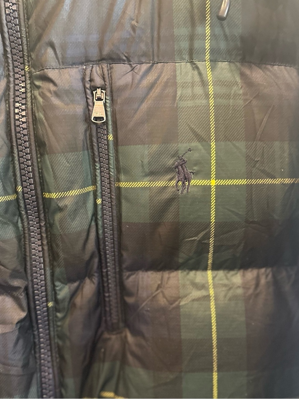 Polo Ralph Lauren Tartan Blackwatch Hooded Down Puffer Coat Jacket NWT 3XL XXXL - Picture 8 of 11